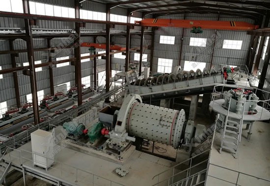 螺旋分级机在摩洛哥银矿选厂的应用