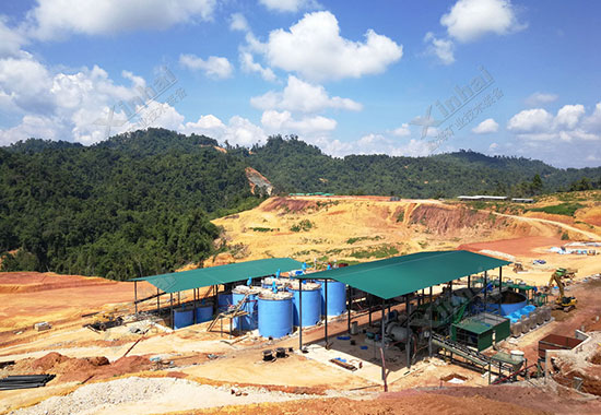 马来西亚700tpd金矿炭浸(CIL)项目