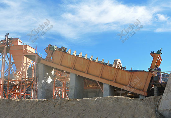 螺旋分级机在苏丹金矿选厂的应用